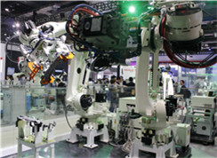 全球机器人“造访”工博会